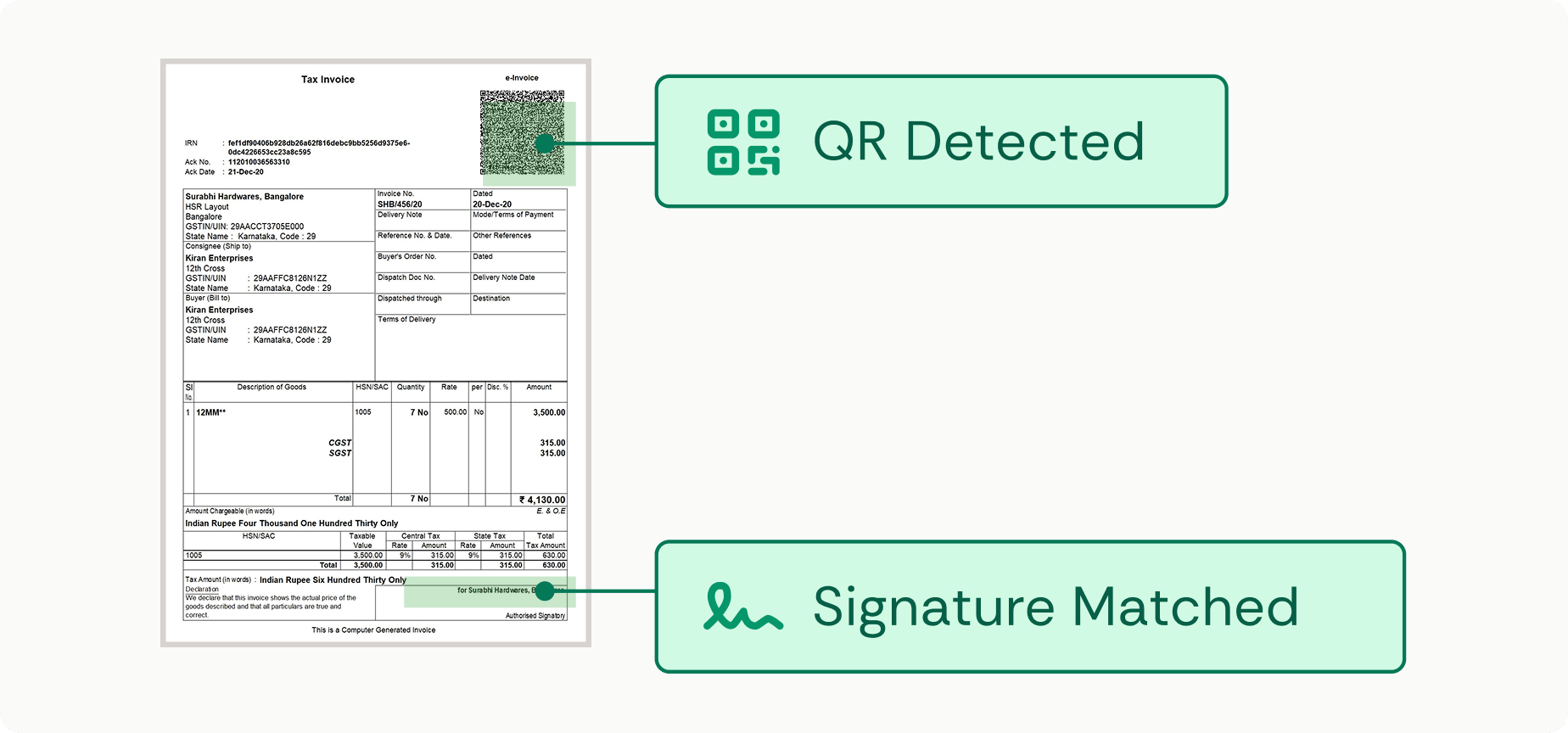 Signature Matching